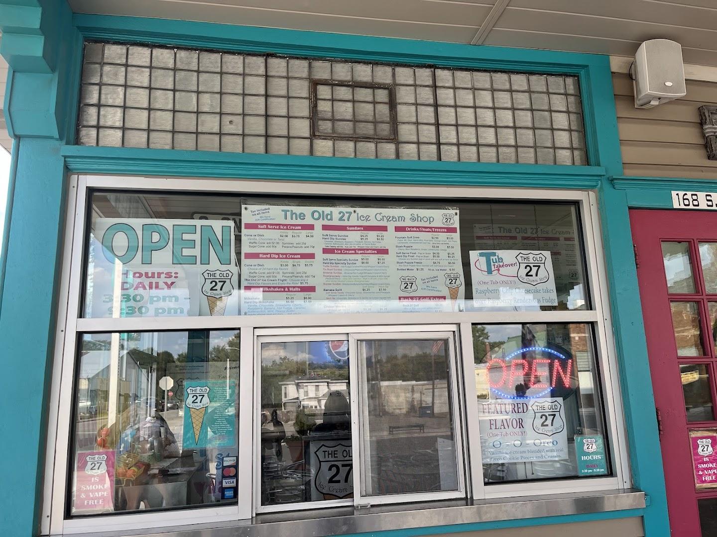The Old 27 Ice Cream Shop